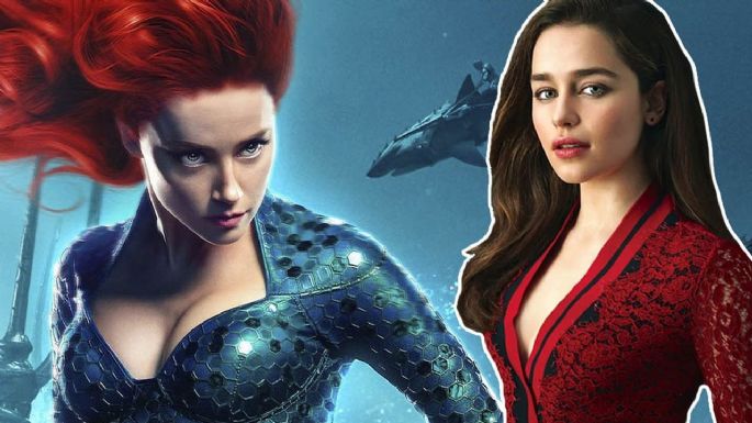 ¡Sorprendente! Así se vería Emilia Clarke como 'Mera' si sustituyera a Amber Heard en 'Aquaman 2'