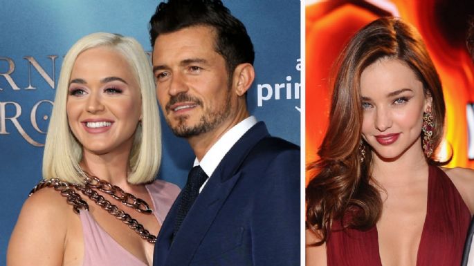 Miranda Kerr, feliz por la relación de Katy Perry y su exesposo Orlando Bloom