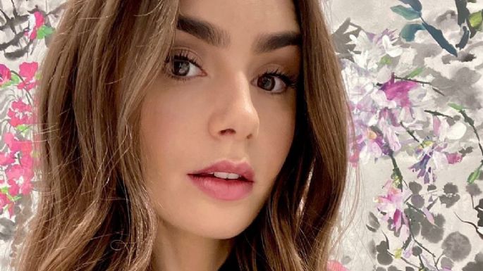 Lily Collins, actriz de 'Emily en París', habla acerca de su compromiso