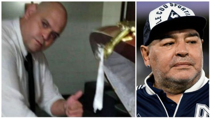 Se entrega a las autoridades el hombre que se tomó una foto junto al cuerpo de Maradona