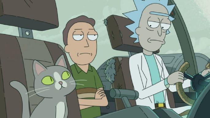 Creadores de 'Rick & Morty' responden a la teoría del gato que habla