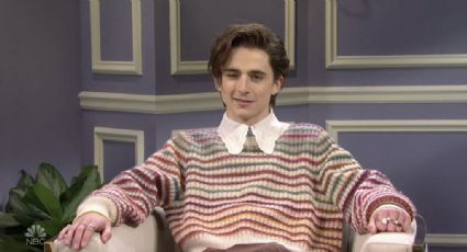 Timothée Chalamet imita a exintegrante de One Direction en 'Saturday Night Live'