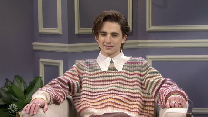 Timothée Chalamet imita a exintegrante de One Direction en 'Saturday Night Live'