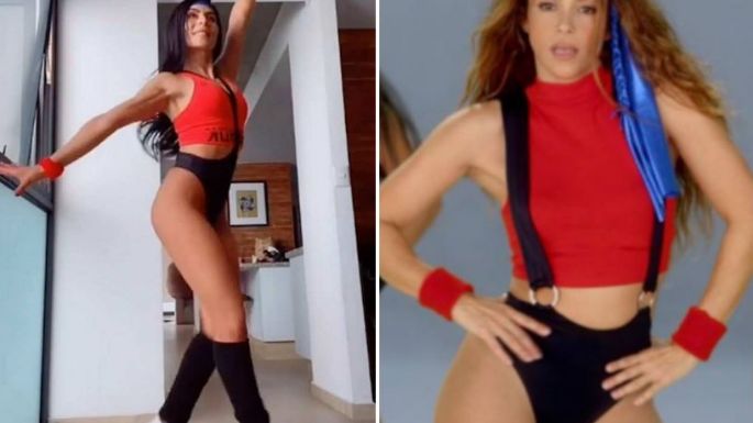 María León queda impactada por la respuesta de Shakira a su video en TikTok