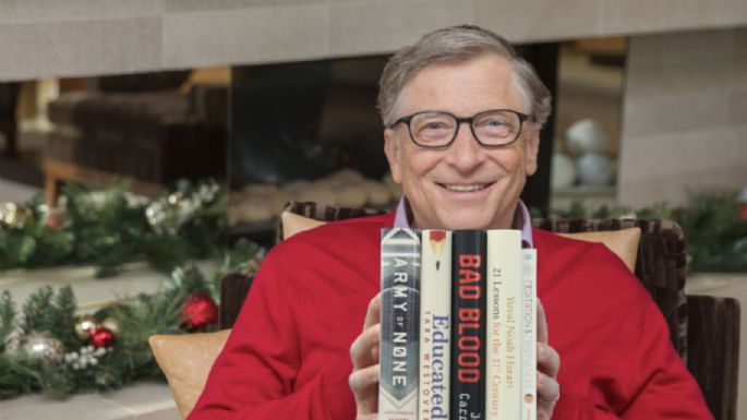 ¡Magnífico! Bill Gates comparte la lista de sus libros favoritos de este 2020