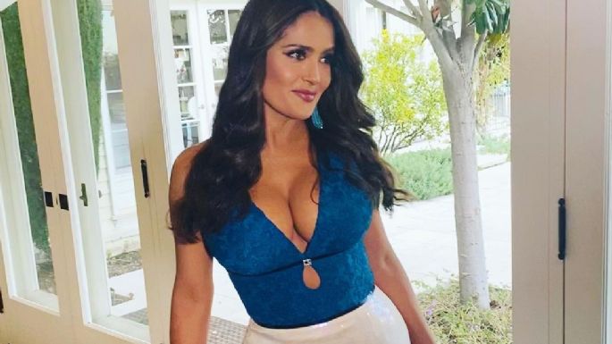 La famosa actriz mexicana Salma Hayek comparte cómo es su relación con su suegra