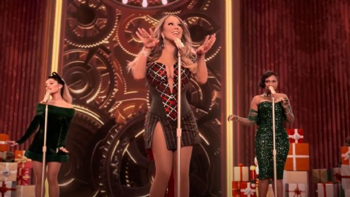 Mariah Carey, Jennifer Hudson y Ariana Grande estrenan su sencillo 'Oh Santa'