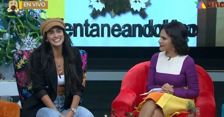 Estuvo como invitada en 'Ventaneando'