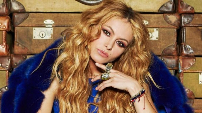 Paulina Rubio ameniza la nevada más intensa de Madrid en los últimos 60 años