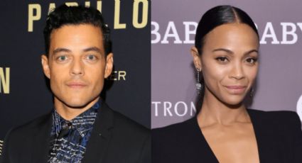 ¡Misteriosa película! Rami Malek y Zoe Saldana se unen al elenco de un filme que no tiene título