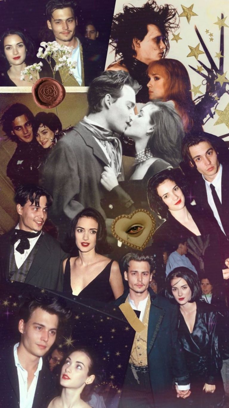 Winona Ryder y Johnny Depp