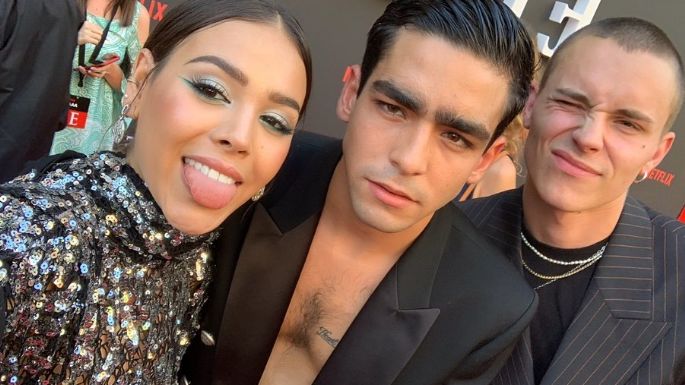 Teorías de fans señalan que Danna Paola dedicó sus nuevas canciones a un actor de Élite