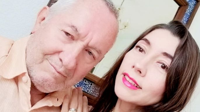 Bella de la Vega, esposa de José Ángel García, causa polémica por subir foto junto a su ataúd