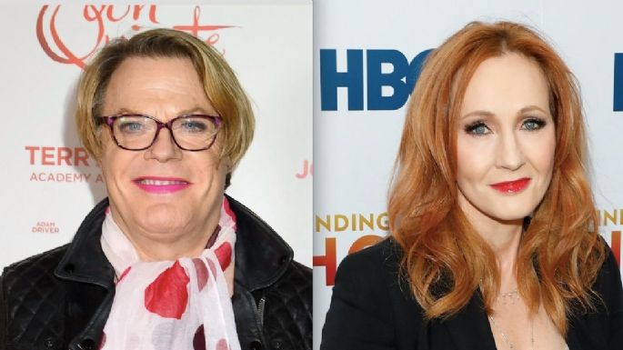 Eddie Izzard defiende a la escritora J.K. Rowling por sus supuestas acusaciones a la comunidad trans