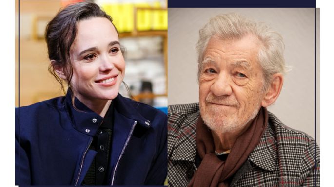 Tras declararse hombre transgénero, Sir Ian McKellen se dice muy feliz por Elliot Page