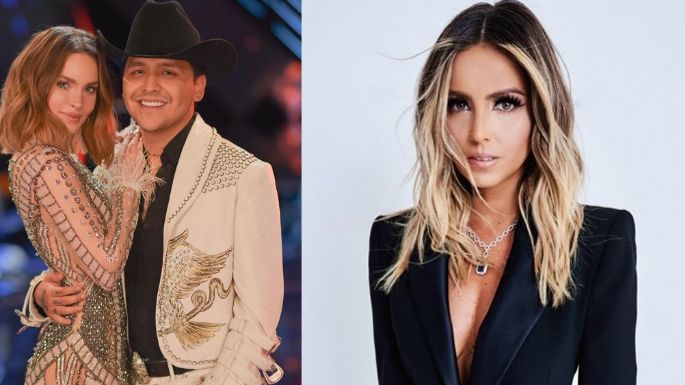 Karla Díaz le manda 'recadito' a Belinda y Christian Nodal; dijo que la dejo sin disquera