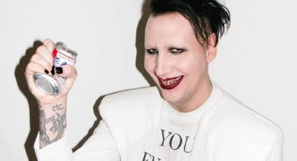 Marilyn Manson impacta al dejarse ver en un servicio cristiano junto con Kanye West y Justin Bieber