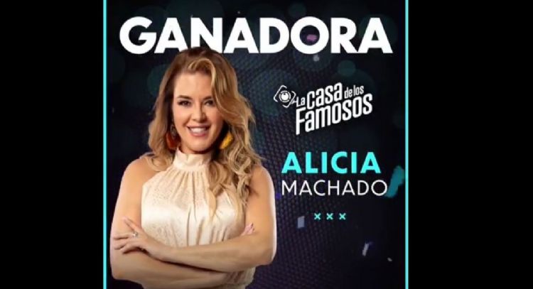 ¡Qué fuerte! Victoria de Alicia Machado en 'La Casa de los Famosos' estaba asegurado