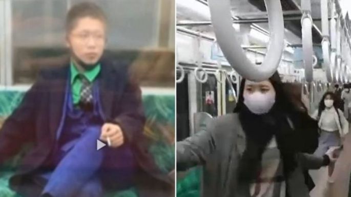 Salen a la luz más detalles del Joker japonés que hirió a 17 personas en un tren de Tokio