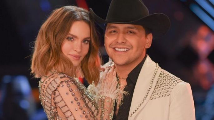 Christian Nodal de nuevo se tatúa, pero ¡en la cara! Y Belinda lo presume orgullosa