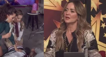 Andrea Legarreta da triste noticia y llora en vivo de Televisa; integrante de 'Hoy' se accidenta