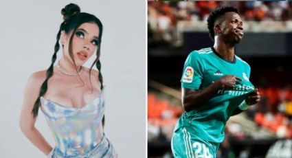 Kenia Os aclara si anda o no con el futbolista Vinicius Junior