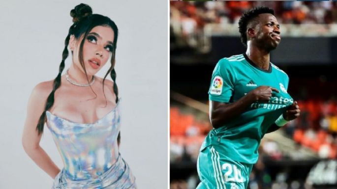 Kenia Os aclara si anda o no con el futbolista Vinicius Junior