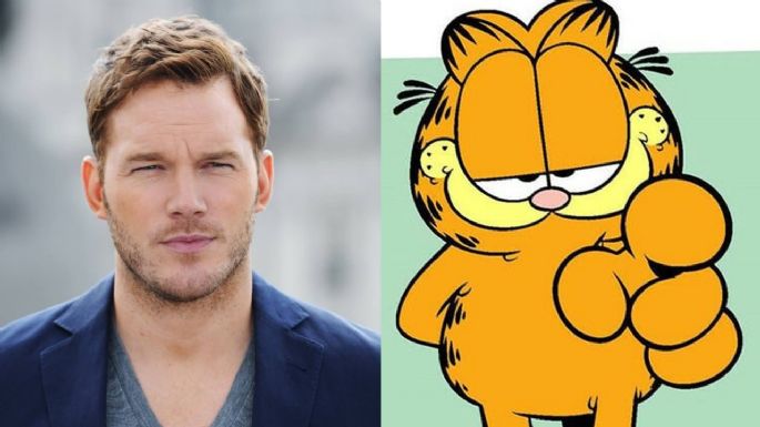 ¡Súper! Chris Pratt confirma que será la nueva voz de 'Garfield' en una nueva película