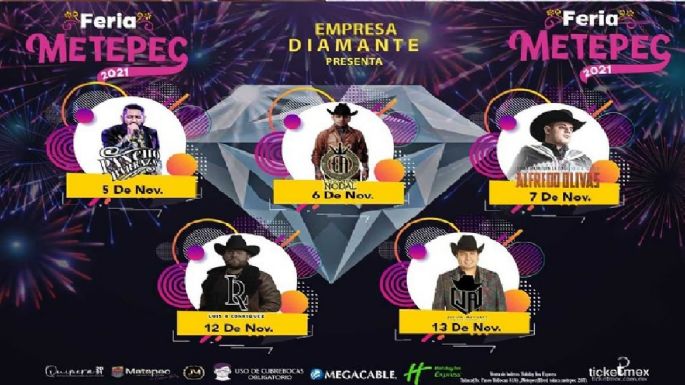 Christian Nodal es amenazado con narcomensaje para que no vaya a la feria de Metepec