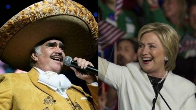 ¡Despedida internacional! Hillary Clinton impacta al darle el último adiós a Vicente Fernández