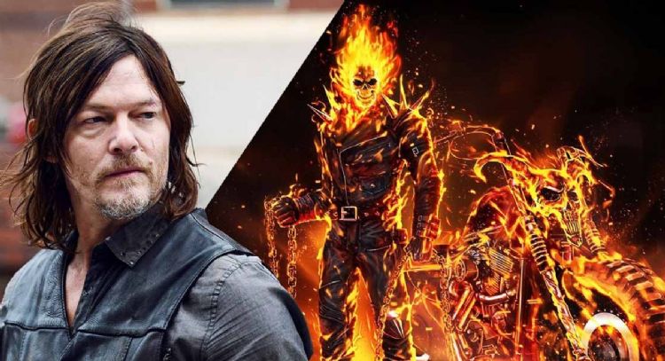 ¡Súper! Norman Reedus habría firmado contrato con Marvel para ser 'Ghost Rider' en el UCM