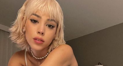 Danna Paola preocupa al aparecer con tanque de oxigeno