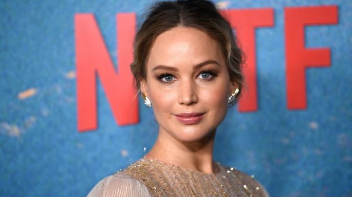 Jennifer Lawrence impacta al dejarse ver con su pancita de embarazo en premiere de 'Don’t Look Up'