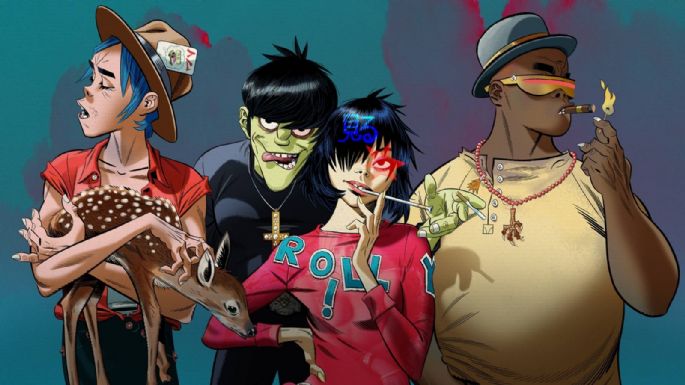 Gorillaz pisará tierras mexicanas para presentarse en el Festival Pulso GNP