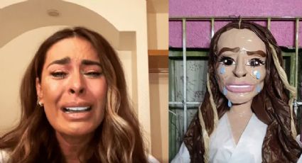 Galilea Montijo: Tras negar vínculo con el narco, sacan piñata de la conductora de 'Hoy' al llorar