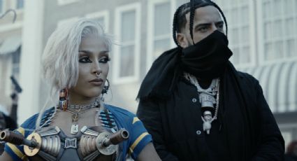 Mira Doja Cat lucir un espectacular atuendo para su nuevo video musical junto a French Montana