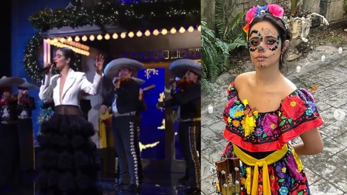 Orgullosa de sus raíces: Camila Cabello conmueve al cantar 'I'll Be Home For Christmas' con mariachi