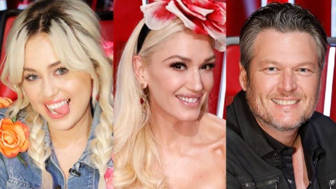 Miley Cyrus se ofrece para cantar en la boda de Gwen Stefani y su prometido Blake Shelton