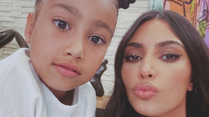 Kim Kardashian sale en defensa de su hija North tras las fuertes críticas que recibió en redes