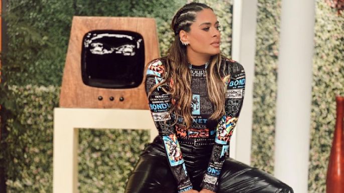 ¡Espectacular! Galilea Montijo presume atuendos al puro estilo del rap de los 80 y 90