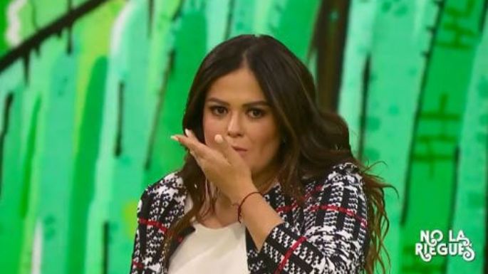 Mariana Echeverría pasa por un vergonzoso momento con Faisy en el programa 'Me Caigo de Risa'