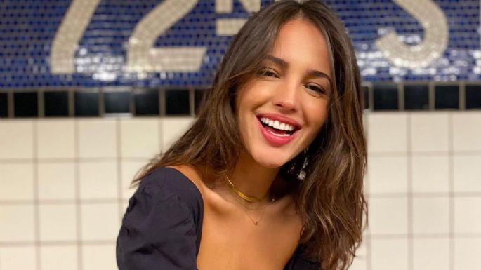 ¡Sorprendente! La actriz mexicana Eiza González posa con atuendo de los 70