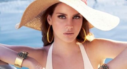 Lana del Rey visita a hombre que lleva más de 24 horas en una piscina llena de comida