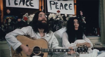 Este es el video nunca antes visto de John Lennon y Yoko Ono ensayando 'Give Peace a Chance'