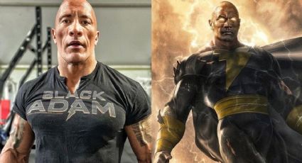 ¡Súper! El actor Dwayne Johnson revela la primer imágen del set de 'The Black Adam'