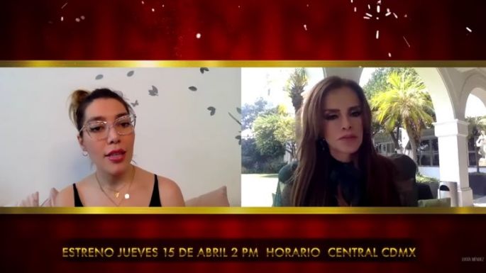 Lucía Méndez se convierte en youtuber; la primer invitada es Frida Sofía contando su verdad