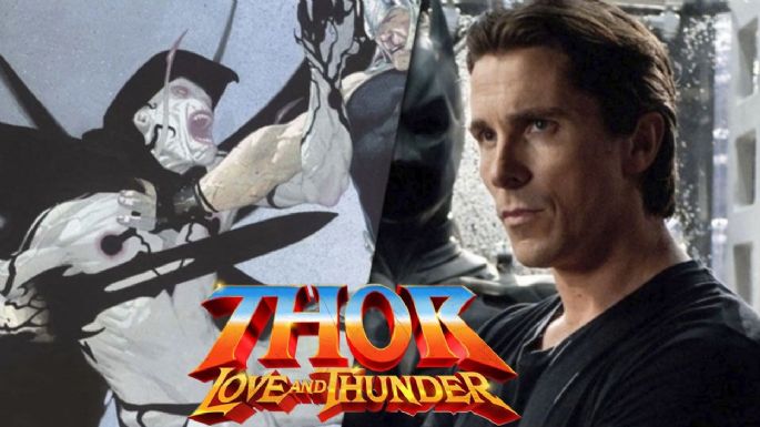 ¡Irreconocible! Christian Bale cambia su aspecto para ser el villano en 'Thor: Love and Thunder