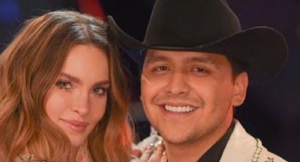 Christian Nodal lanza adelanto de su primera colaboración musical con su novia Belinda