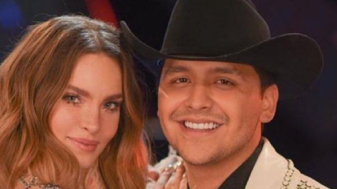 Christian Nodal lanza adelanto de su primera colaboración musical con su novia Belinda