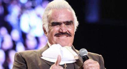 Vicente Fernández sorprende al subir foto de su infancia y dejarse ver como nunca antes